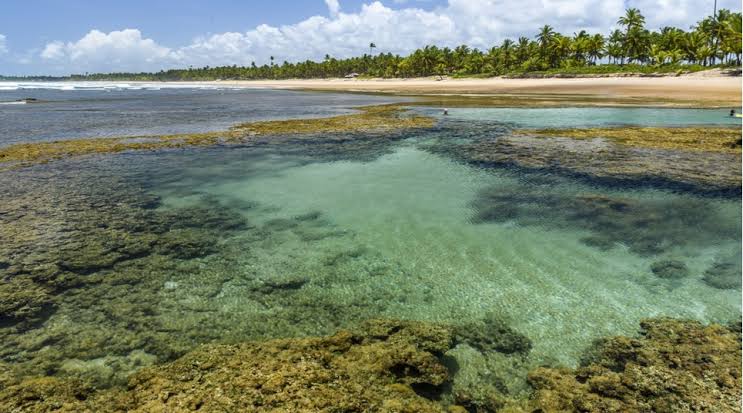 praias da Península de Maraú