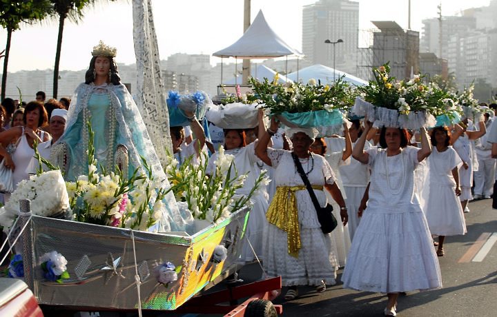 Festa de Iemanjá no Rio Vermelho