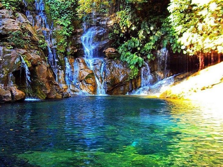 Poço Azul, Encanto Azul e Cachoeira Santa Bárbara