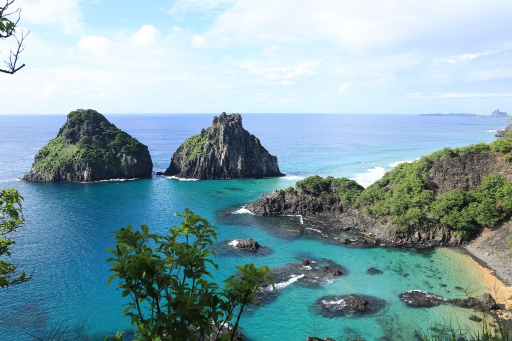 Baía dos Porcos em Fernando de Noronha