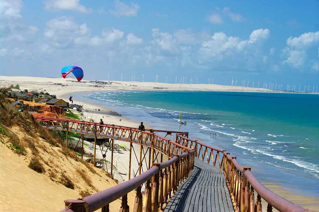 Praia de Canoa Quebrada em Aracati