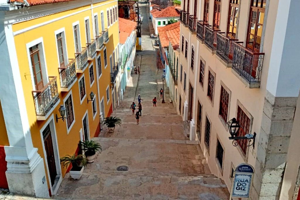 Rua do Giz em São Luís do Maranhão