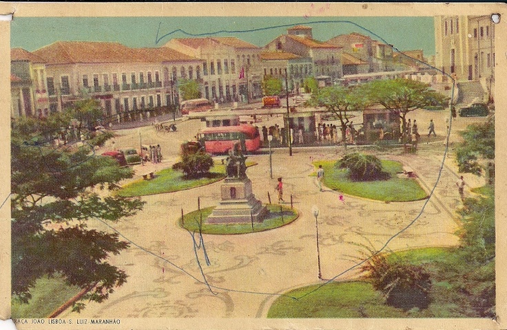 Praça João Lisboa em São Luís do Maranhão