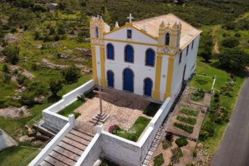 Igreja Matriz de Santa Isabel em Mucugê na Bahia